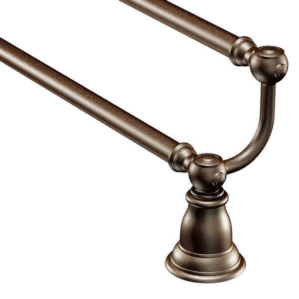 Moen Kingsley 24" Double Towel Bar YB5422ORB Oil Rubbed Bronze Oil